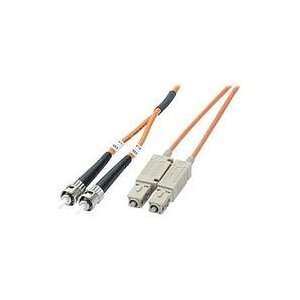  10 ST to SC Multimode Duplex Fiber Optic Cable 