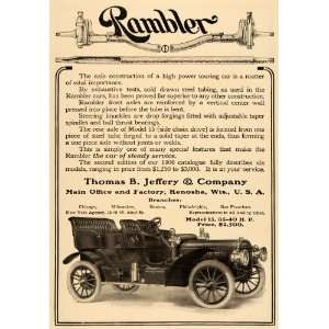   Rambler Automobile Tour Model 15   Original Print Ad
