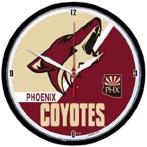    NHL Phoenix Coyotes Team Logo Wall Clock