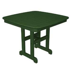  Trex Outdoor Yacht Club 37 Dining Table in Rainforest 