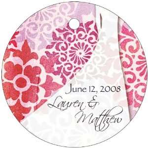 Baby Keepsake Wedding Gown Design Circle Shaped Personalized Thank 