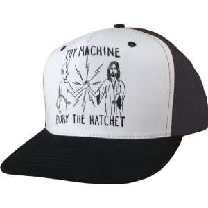  Toy Machine Bury The Hatchet Mesh Hat Adjustable Black 