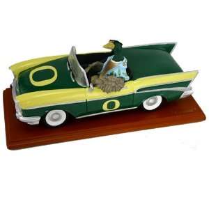 Oregon Ducks Cruisin Chevy Figurine 