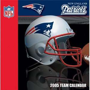  New England Patriots 2005 Box Calendar
