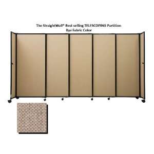   Portable Partition, Rye Fabric, 4 high x 113 long