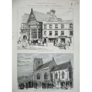  1884 Fawcett Salisbury Trumpington Church Cambridge