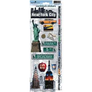  New York City Cardstock Stickers