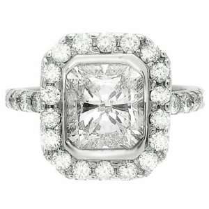   Diamond Engagement Ringin 18k Gold 1.00 Carat GIA Certified Center