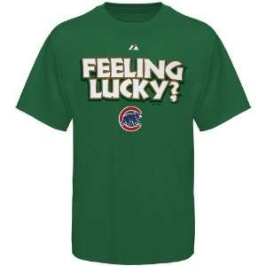   Chicago Cubs Kelly Green Feeling Lucky T shirt