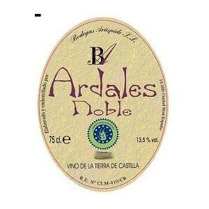    Ardales Noble Organic Tempranillo 750ML Grocery & Gourmet Food