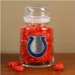  Indianapolis Colts Large Glass Candy Jar Sports 