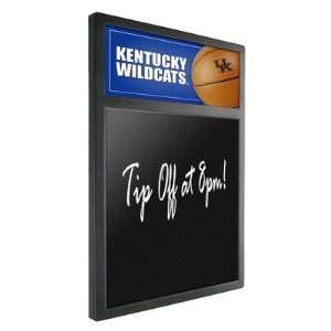  NCAA Kentucky Wildcats Team Chalkboard with Basketball 