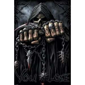  Spiral   Game Over Reaper PREMIUM GRADE Rolled CANVAS Art 