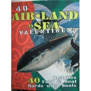  Air Land and Sea Military Valentines Toys & Games