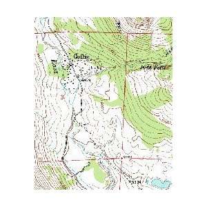USGS Map Gothic, CO 