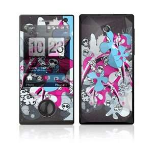 Paint Splash Decorative Skin Cover Decal Sticker for HTC Touch Diamond 