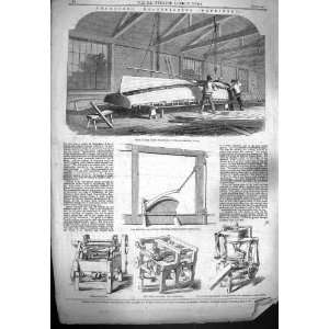   1861 THOMPSONS BOATBUILDING MACHINERY KEEL BEARDING