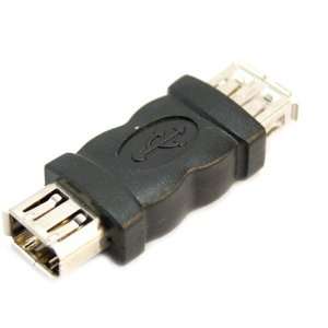  Black USB 2.0 a Female to Female Adapter Connecter F/f 
