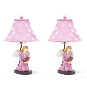  Pink Table Lamps Set of 2