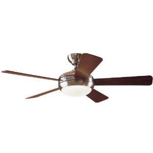  Palermo Fan   Remote Brushed Nickel Contemporary Ceiling Fan 52