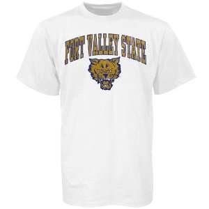   Valley State Wildcats White Bare Essentials T shirt