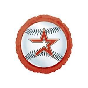  Houston Astros 18 Mylar Baseball Balloon