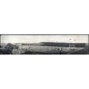   Panoramic Reprint of Massillon   Canton football game