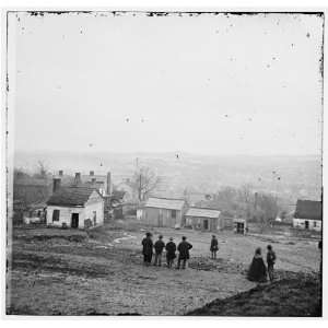  Civil War Reprint Nashville, Tennessee. View of city