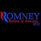   Romney Believe in America 2012 Election Republican USA Tee T Shirt