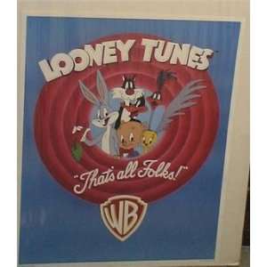  LOONEY TUNES TELEVISION PROMO POSTER BUGS BUNNY 