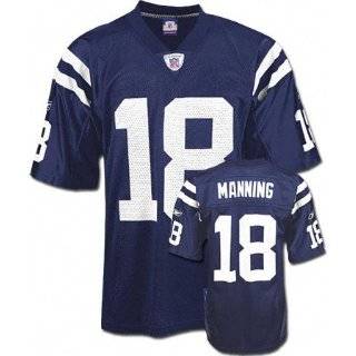   Jersey Reebok Blue Replica #18 Indianapolis Colts Jersey Sports