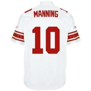  New York Giants NFL Jerseys #10 Eli Manning WHITE 