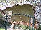 Outdoor patio swing curved back (canopy only) suntime  