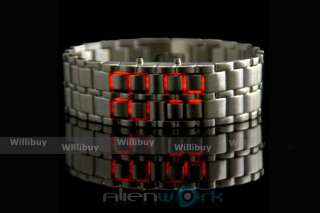 Alienwork Lava 2012 Classic Wristwatch/Watch Red IN19SR  