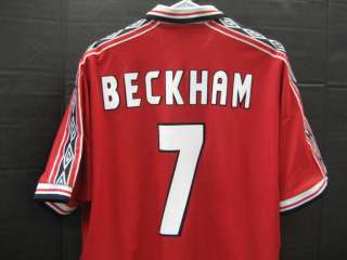 Umbro 1999 Beckham Manchester United FA Cup Jersey XL  