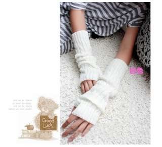 Women Fashion Winter Koreas Gray winter fingers gloves  