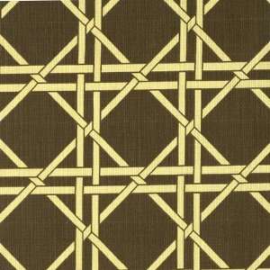  54 Wide Waverly Sun N Shade Garden Lattice Chocolate Fabric 