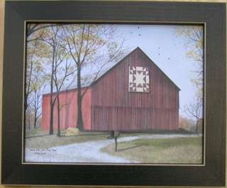 Billy Jacobs Barn Star Framed Country Picture Print Art  