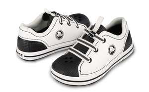 Crocs Crocband Sneak Kids White Black Pink Sneaker Ships Worldwide for 