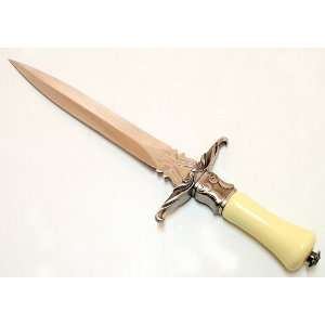  13 Collectible Dagger Detailed Handle Guard With Sheath 