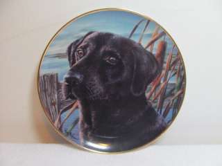 Franklin Mint ~ Mans Best Friend Limited Edition Plate  