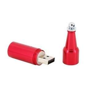  8GB Winebottle Flash Drive (Red) Electronics
