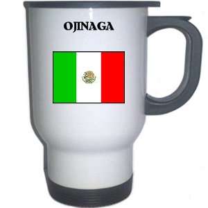 Mexico   OJINAGA White Stainless Steel Mug