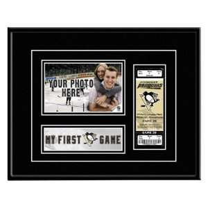  Pittsburgh Penguins My First Game Ticket Frame Sports 