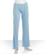style #305405201 light blue stripe jersey pajama pants