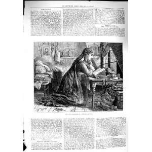  1877 Poor Steamstress Christmas Morning Girl Book