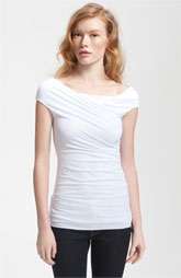 New Markdown Bailey 44 Panther Ruched Boatneck Top Was $143.00 Now 