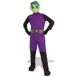   Kids Beast Boy Costume   Official Teen Titans Costumes Toys & Games