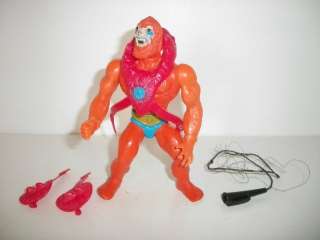 MOTU He Man 1980s Vintage BEASTMAN 100% Complete p  