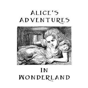   Poster Alice in Wonderland Alice grows huge again
